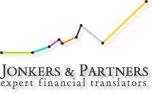 Logo de Jonkers and Partners, traducteurs financiers experts